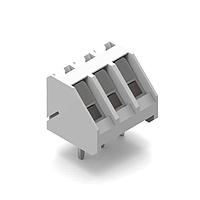 Wurth Elektronik 691201720003S Fixed Terminal Blocks WR-TBL 300V 16A 3Pos Gry M3 Scr Thrd