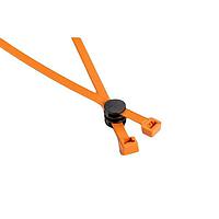 HellermannTyton 156-04063 Cable Ties 3-Piece Wide Strap Tie with Coupler, 15"L, 0.39 - 4.13" Dia, 120lbs, HIRHS/HIRHSUV, OG/BK, 1000/ctn