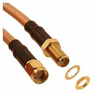 Amphenol RF 135110-07-24.00 RF Cable Assemblies SMA St Plug to Jack RG142 24in