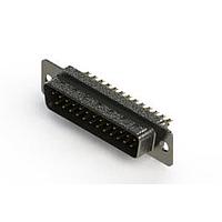 EDAC 627-M25-322-BT1 D-Sub Connectors - Standard Density Vertical Machined D-Sub Connectors