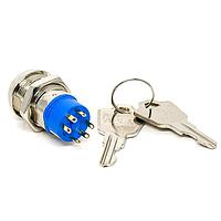 APEM LK5BNB126N3 Keylock Switches KEYLOCK SWITCH LK 19MM