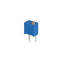 Bourns 3266W-1-201 0.25 in Square Trimmer Resistor 1/4IN 200 OHMS 10% SQ W/Standoff Sealed