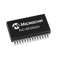 Microchip Technology PIC18F25Q24T-I/SS Microcontrollers 32KB Flash, 2KB RAM, 512bytes EEPROM, MVIO, 10b ADC2, 8b DAC, ACP, Comp, PWM,