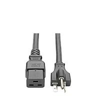 Tripp Lite P049-010 AC Power Cord 20A 12AWG X 3C CORD C19 TO 5-20P 10 FT