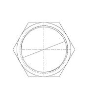Amphenol LTW ANA00010057 Accessories Nut