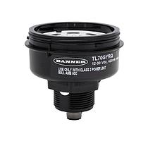 Banner Engineering B-TL70-Q2PMA Base Module TL70 Base Module; Supports 1-4 Modules; Voltage: 12-30 V dc; Environmental Rating: IP65; 2x 5-pin M12 229 mm (9 in) 150 mm (6 in) PUR Pigtail QDs; Black Housing