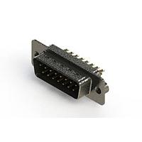 EDAC 627-M15-222-BN2 D-Sub Connectors - Standard Density Vertical Machined D-Sub Connectors