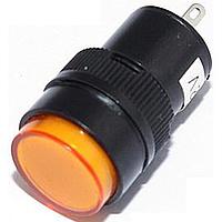Mallory Sonalert FL1P-16NJ-1-Y110V Indicators LED YEL 16MM NUT 110VAC/DC