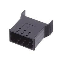 AMP Connectors - TE Connectivity 1604082-1 Accessories HSG 2X4 POW PLUG W/O LATCH