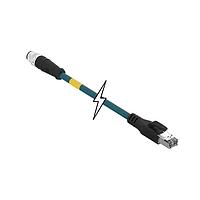 Molex 1300480305 Ethernet Cables / Networking Cables MICRO-CHGE M12 TO RJ45 CRDSET