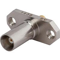 Amphenol SV Microwave SF8921-60029 Cable Connectors BMZ F Flang Mnt Conn 2 Hole for .141 Cbl