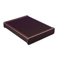 Hammond Manufacturing 1455R2201BK PC Board MetalEndPanel, Black 8.66 x 1.20 x 6.50"