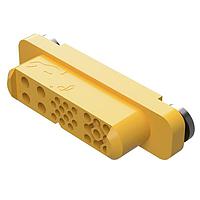 Amphenol Positronic GFSH435F182/AA Connectors Mixed Density Power Connector,9 size 16 and 4 size 12 and 12 size 20 contacts,Socket (Female),Crimp (contacts ordered seperately)
