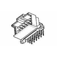 Raychem - TE Connectivity 3-966140-4 Headers MESSERLEISTE 9P