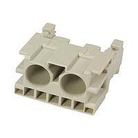 HARTING 09290023201 Wire Housing DIN M0+2 MALE ANGLED