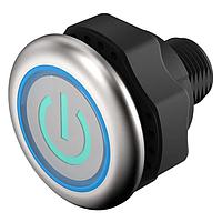 EAO 84-ADKS-C14-04B3 Touch Sensor Series 84 IO-Link Touch stainless steel-Dynamic, Symbol C14, 8.4...32V DC, Automatic, PNP-NO, 3-pol., connector M12, LED1: Green, LED2: Red, Configuration: 1203