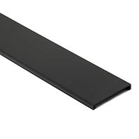HellermannTyton 181-92015 Wiring Duct Cover for 2" Duct Wiring Duct Cover for 2" Duct, 6 ft Long, PVC, Black, 30ft/box