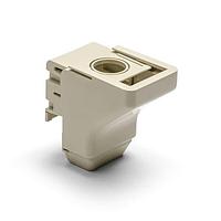 HellermannTyton TSRP2I-50 Wire Ducting & Raceways Ceiling Drop, 1-1/4", 3-Piece, PVC, Ivory, 10 Individual/bg