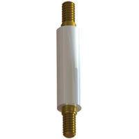 Essentra Components TNM3-6.5-25-3 Standoffs Standoff,Thrd ML/ML,Wht,25MM Spc