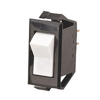 Carling Technologies TC205-TW-B Mid-Sized Rocker Switches TC205TWB