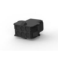 AMP Connectors - TE Connectivity 794536-1 Plug Housings 06P UMNL CAP HSG 150C BLK