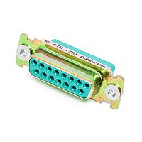 Cinch DAMAF15S Receptacle DSUB 15F CRIMP F G30 ZINC