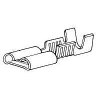 AMP Connectors - TE Connectivity 61399-1 (Cut Strip) Receptacle FASTON RECEPTACLE Cut Strip of 100