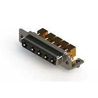 EDAC 630-5W5-240-5N3 Mixed Contact D-Sub Connectors Right-angle Power Combo D-Sub Connector