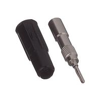 Radiall R921390000 RF Adapters - Between Series BANANA / 2MM SERIE MALE BNA4 FEMALE STR BL-D4 BLACK