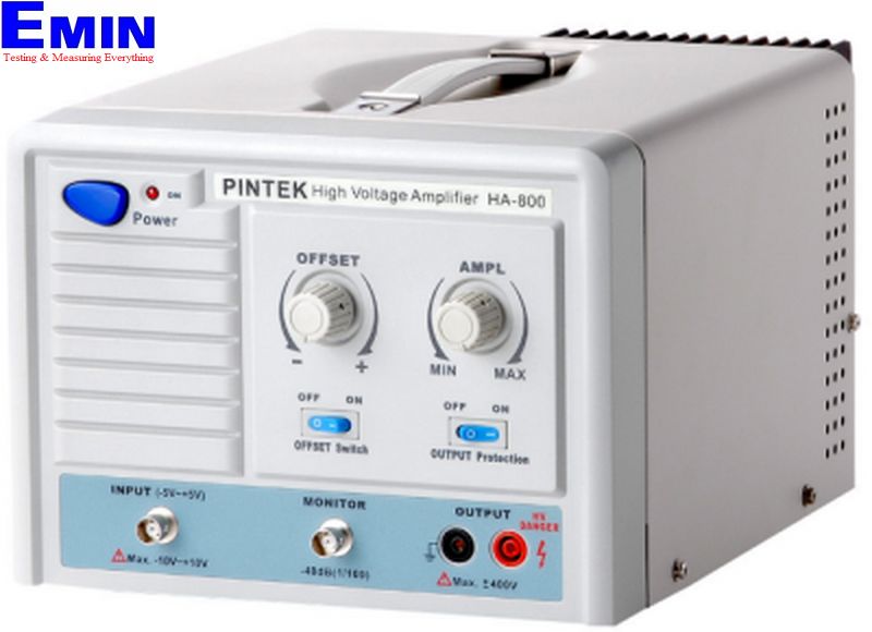 High-voltage amplifier used in electronic measurement and test applications