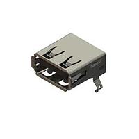 EDAC 690A104-223-421 USB Type A Connectors short body USB Type-A Au flash plating right angle PBT insulator blk