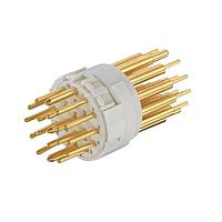 HARTING 09151192603 Circular Metric Connectors Han M23 Signal, 19pin Male Insert for pcb solder termination (16 1mm contacts and 3 1.5mm contacts)