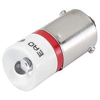 EAO 10-2H12.314B LED LIGHTED PSHBTN MOM RND W-YLW LENS