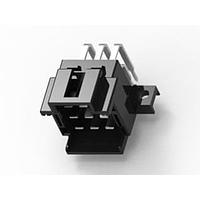 AMP Connectors - TE Connectivity 6-966140-4 Headers & Wire Housings MESSERLEISTE 9P