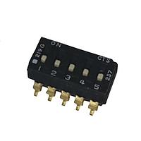 CTS Electronic Components 219G-2ESRF DIP Switches 2 pos ext height actuator ship at off pos SMD DIP with gold term