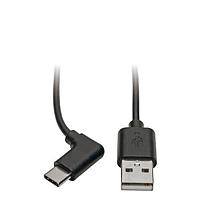 Tripp Lite U038-003-CRA USB Cables / IEEE 1394 Cables 3FT USB2.0 C/A RT ANGLE CABLE