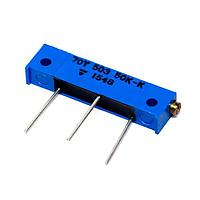 Vishay Spectrol M70Y502KB25 Trimmer Resistors - Multi Turn 1-1/4"REC 5Kohms Printed Circuit Pins