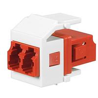 Panduit NKHBRDLCZEI Ethernet Cables / Networking Cables NK Keyed Duplex LC Adapt Module (B