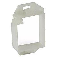 Essentra Components HEWSE-25-01 Wire Saddle Wire Sdl,Edge/Hole Mnt,Natural