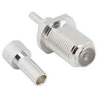 Amphenol RF 222167 Connectors F CRIMP JACK RG-179 DOUBLE BRAID