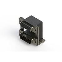 EDAC 664-015-664-03C Dual Port D-Sub Connectors Right-angle Dual Port D-Sub Connector