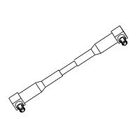 Molex 73221-4090 RF Cable Assemblies CA,SSMCX P R/A TO SSMCX P R/A WITH RG178