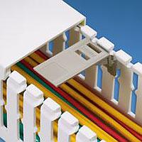 Panduit FWR-C Duct Wire Retainer/Labelling Device RETAINER TYPE F PVC 1.5 - 4