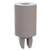 Essentra Components 60SGN00072 Grommet Nut Grommet Nut, .275x.290 Hole, .031-.156 Panel Thk