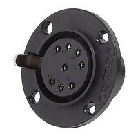 Amphenol Audio AP-8-13 Speaker Connectors FEM CHASIS Round FLNG Machined CONT