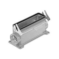 HARTING 19301320276ML Wire Housings L32 Surface Mount Housing, Single Lever, High Construction, 2xM40, w/ metal lever