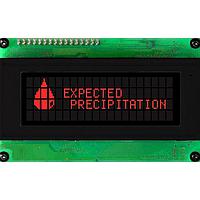 Matrix Orbital LK204-25-USB-R-E LCD Character Display Modules 20x4 Red Txt Blk B/G Ext. Temp 25 key