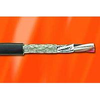 Alpha Wire 275002002 NA005 Commercial Application 20 AWG 2 Conductor High-Low Temperature Cable, Braid 600V 100ft Natural