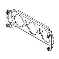 HARTING 09405249943 Accessories 24B HPR Compact Frame for 3x250amp contacts