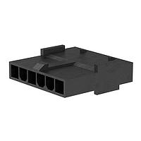 Molex 200471-1006 Plug Housing MiniFtSig 4.2mm Plg Hsg SR 6Ckt GW